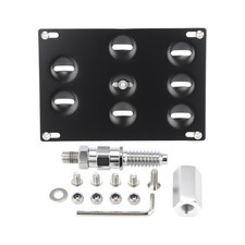 Bumper Tow Hook License Plate Mount Front Tow Hook License Plate Bracket 1x Bumper Tow Hook License Plate Mount Front Tow Hook License Plate Bracket 1x