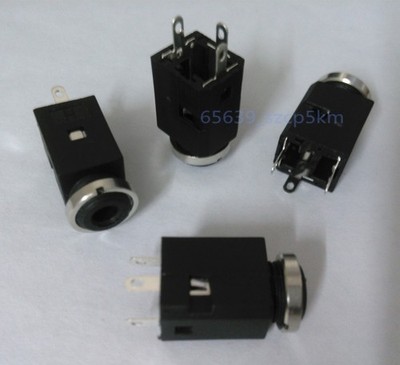 10PCS 3.5mm 1/8'' 3pin Female Headphone Jack Plug Stereo Audio Panel Mount *rr