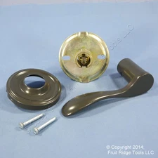 Left Weslock Traditonale Bordeau 605 Gray Dummy Closet Door Lever