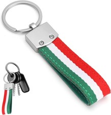 Schl&uuml;sselanh&auml;nger Italien Flaggen, Italienische Flagge Auto Schl&uuml;sselanh&auml;nger au