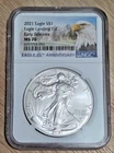 2021 American Eagle Type 2 - Eagle Landing NGC MS70 First Releases