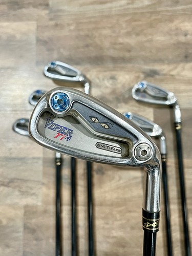 Fer De Golf Snake Eyes Viper XT – 4 Fer, Manche Acier TT Lite, Flex Régulier, Droitier, Homme, Très Bon état