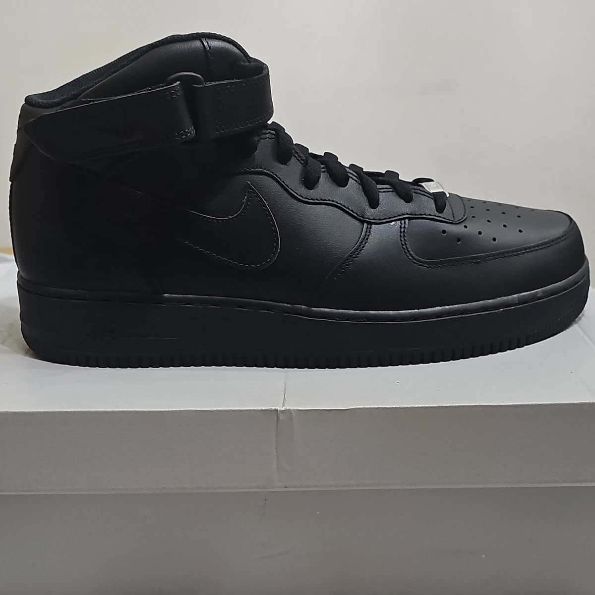 Nike Air Force 1 Mid Black for Sale | Authenticity Guaranteed | eBay