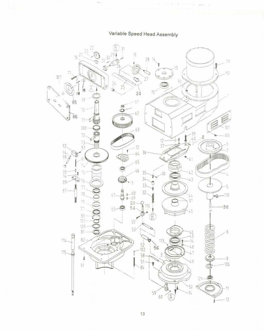 Jet JTM1050 Vertical Turret Mill Operator & Parts List Manual *211 eBay