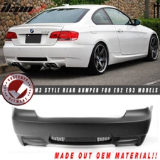 Fits 07-13 BMW 3 Series E92 Coupe M3 Style Rear Bumper Cover Conversion PP
