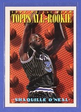 Shaquille Shaq O'Neal 1993-94 Topps All Rookie 1st Team Orlando Magic #152  HOF