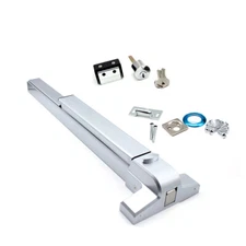 Door Push Bar Panic Exit Device Lock Hardware Latches for 30-36 Inch Single Door