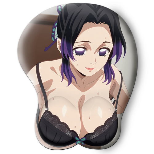 Tapis de souris animé 3D oppai avec repose-poignet par Demon Slayer Shinobu kosho #01 - Photo 8/8