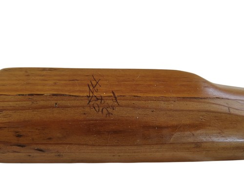 Vintage 24" x 1 5/8"Hand Carved Wood Flute Native American Signed Numbered MH - Picture 2 of 11