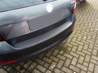 Oppl Ladekantenschutz FüR Skoda Rapid Spaceback Hatchback 2013- Kunststoff Abs
