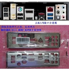 MAXIMUS VIII HERO ALPHA New For ASUS motherboard Backplate IO I/O Shield