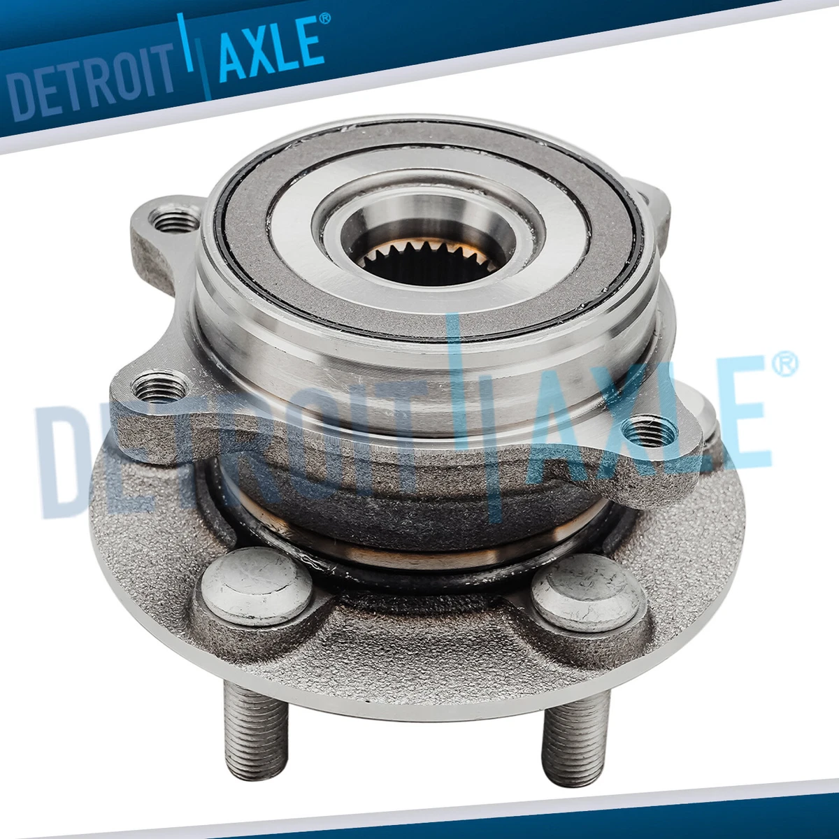 A-Premium 2 Rodamientos De Rueda Trasera Y Conjunto De Cubo Con ABS Y 5 Lengüetas Compatibles Con Toyota Corolla 2019-2023, Prius 2016-2022, Prius Prime 2017-2022 Y Lexus CT200h 2011-2017