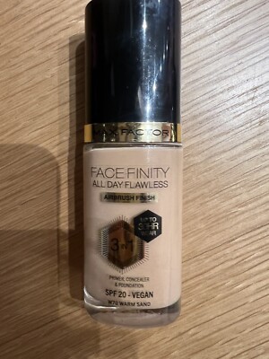 Max Factor Facefinity All Day Flawless 3 in 1 Foundation - Warm Sand W70 30ml