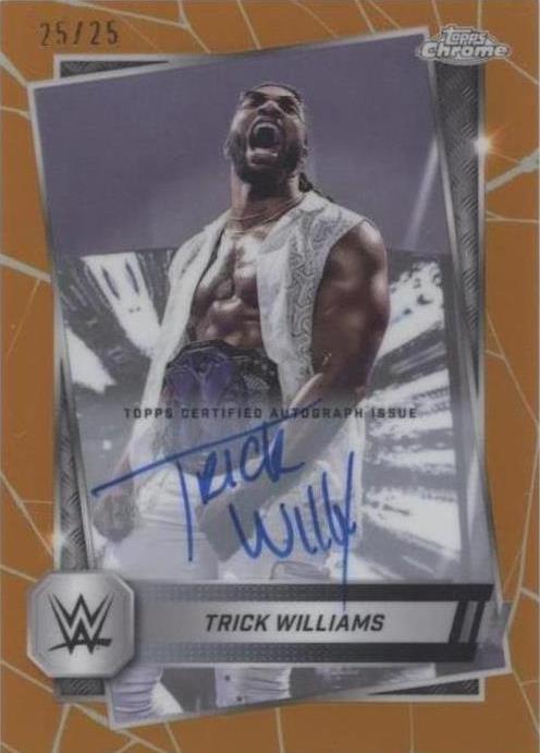 2025 Topps Chrome WWE - Trick Williams #15 for sale | eBay