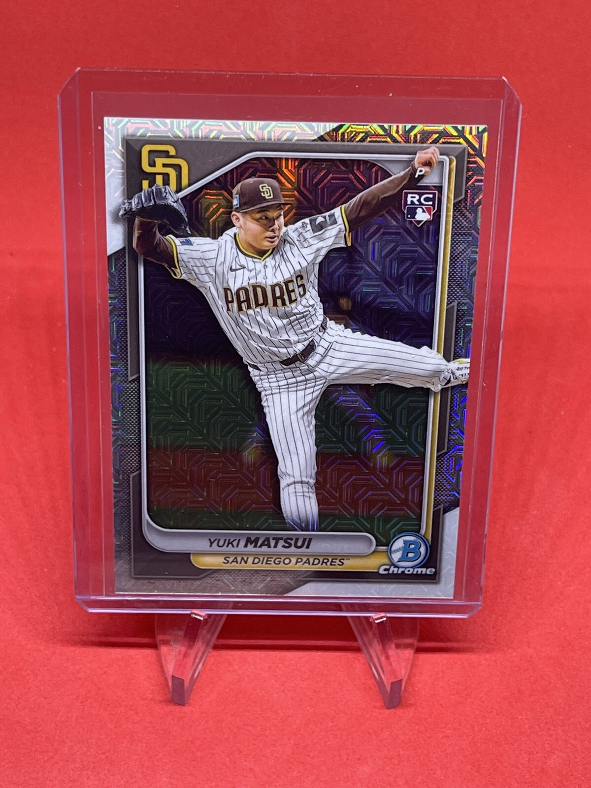 2024 Bowman Chrome Mega Box - Yuki Matsui Base RC - Image Variation SP