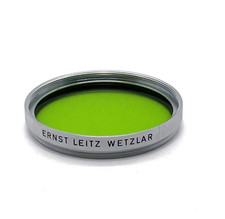 Ernst Leitz Leica 13096 B GGr E39 Chrome Green Filter- Excellent condition