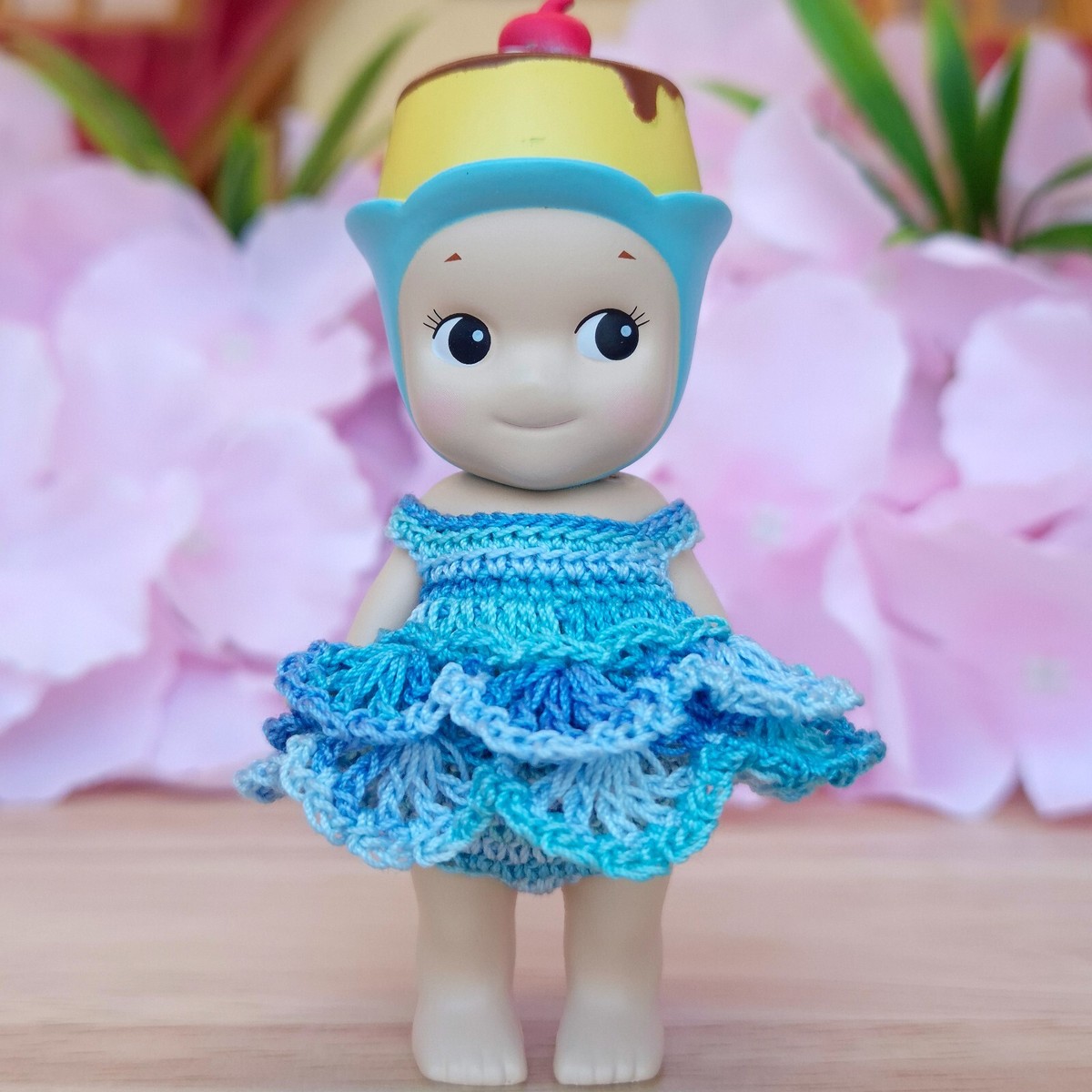 Authentic] 🍮 Pudding Sonny Angel Sweets Series × Handmade Wave