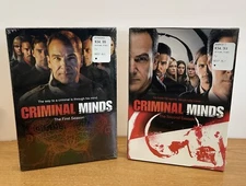 Criminal Minds Seasons 1 & 2 DVD Sets, New/Sealed, CBS Paramount