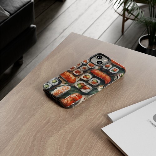 Sushi Roll Sashimi Platter Phone Case for iPhone, Samsung Galaxy, Pixel - 第 53/175 張圖片