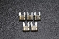 5 PACK ATM 7.5 AMP FUSES MINI FUSE BLADE STYLE CAR BOAT AUTOMOTIVE AUTO ATM7.5