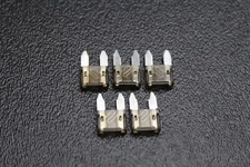 5 PACK ATM 7.5 AMP FUSES MINI FUSE BLADE STYLE CAR BOAT AUTOMOTIVE AUTO ATM7.5