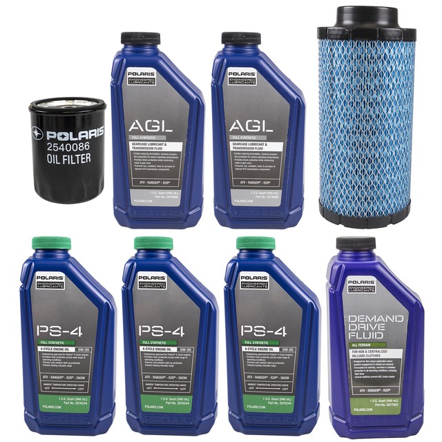 Polaris Fluid Oil Change Kit Air Filter 201417 RZR XP XP 4 1000 Turbo
