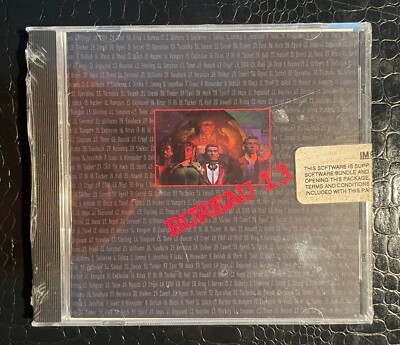 BUREAU 13 Take 2 Interactive CD Software 1994 NEW VINTAGE CD-ROM