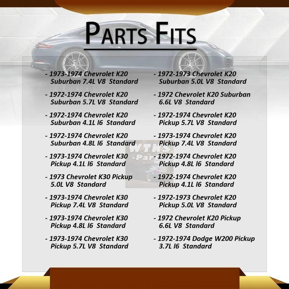 Se adapta a Ford Bronco GMB 1978 1979 1980 1981 ruedas delanteras todas las juntas junta universal Foto 2 de 4
