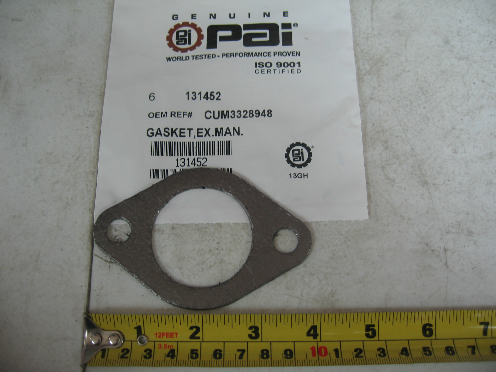 Exhaust Manifold Gaskets for Cummins L10 M11 ISM Qty. 6 Pai 131452 Ref