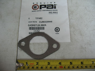 Exhaust Manifold Gasket for Cummins L10 M11 ISM. Qty. 1 PAI