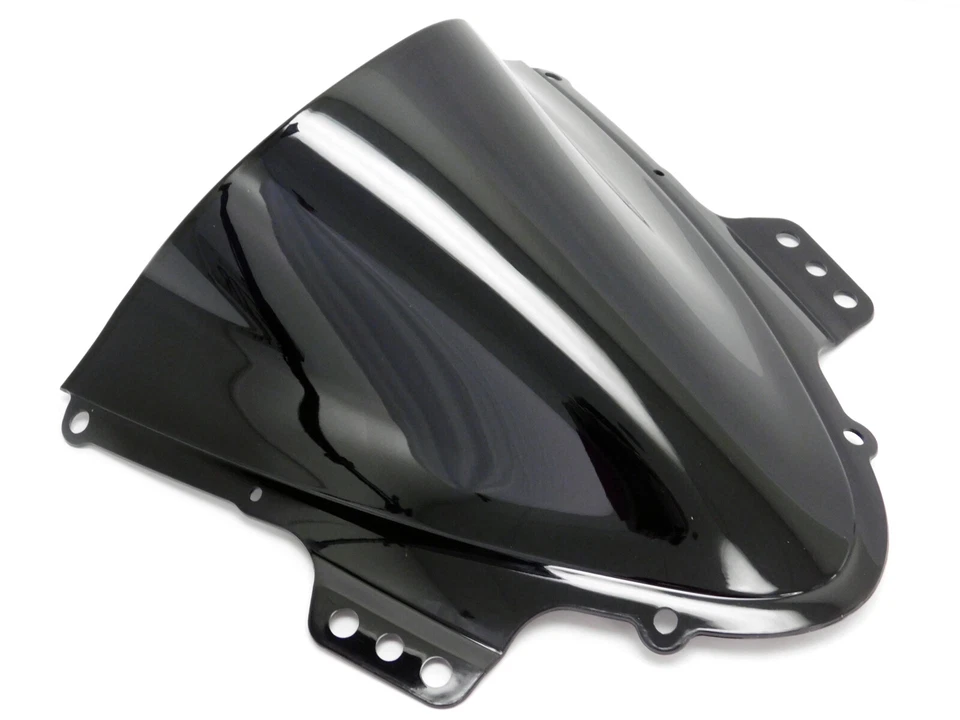 Черное двойное пузырьковое ветровое стекло ABS для Suzuki GSXR1000 2005-2006 годов выпуска - Изображение 2 из 4