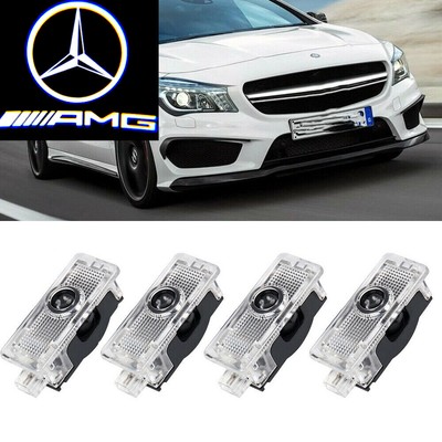 4X LED Door Light Ghost Shadow Laser Courtesy Projector For C-Class Coupe 2-Door