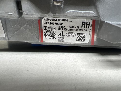 2022 23 2024 land rover range rover l460 Right Frl Used Oem M8E213404AL - Picture 11 of 13