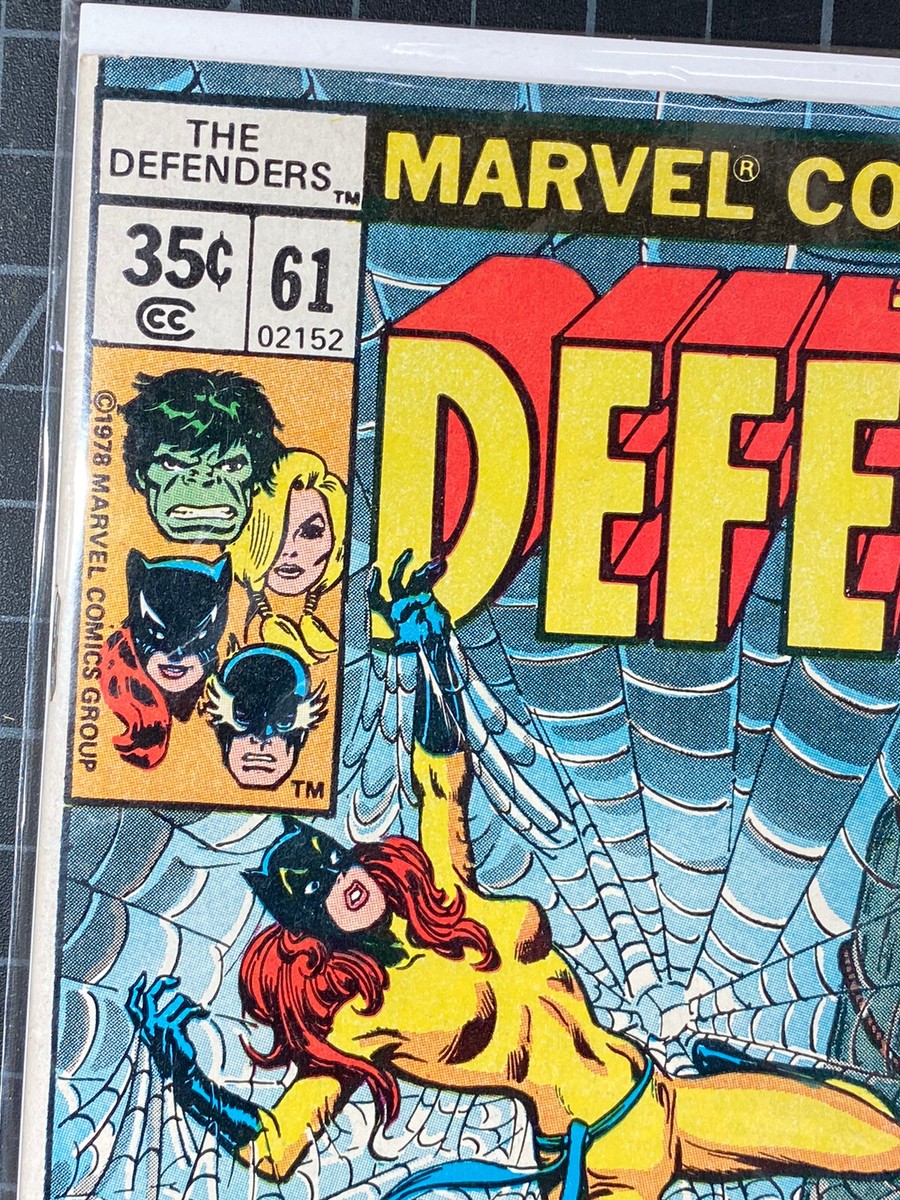 Vintage 1978 The Defenders Marvel Comic Book #61 Lunatik