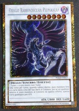 DRAGO RABBIAOSCURA PIUMANERA Rara Segreta Oro in Italiano PGLD-IT017 YUGIOH