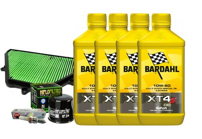 KIT / INSPEKTIONSPAKET HONDA X-ADV 750 / BARDAHL XT4-S / C60 10W60 ÖLFILTER LUFT ZÜNDKERZEN