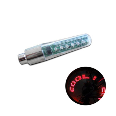 Car Bike Bicycle Wheel Tire Tyre Air Valve Stem LED Light Caps Cover Accessories