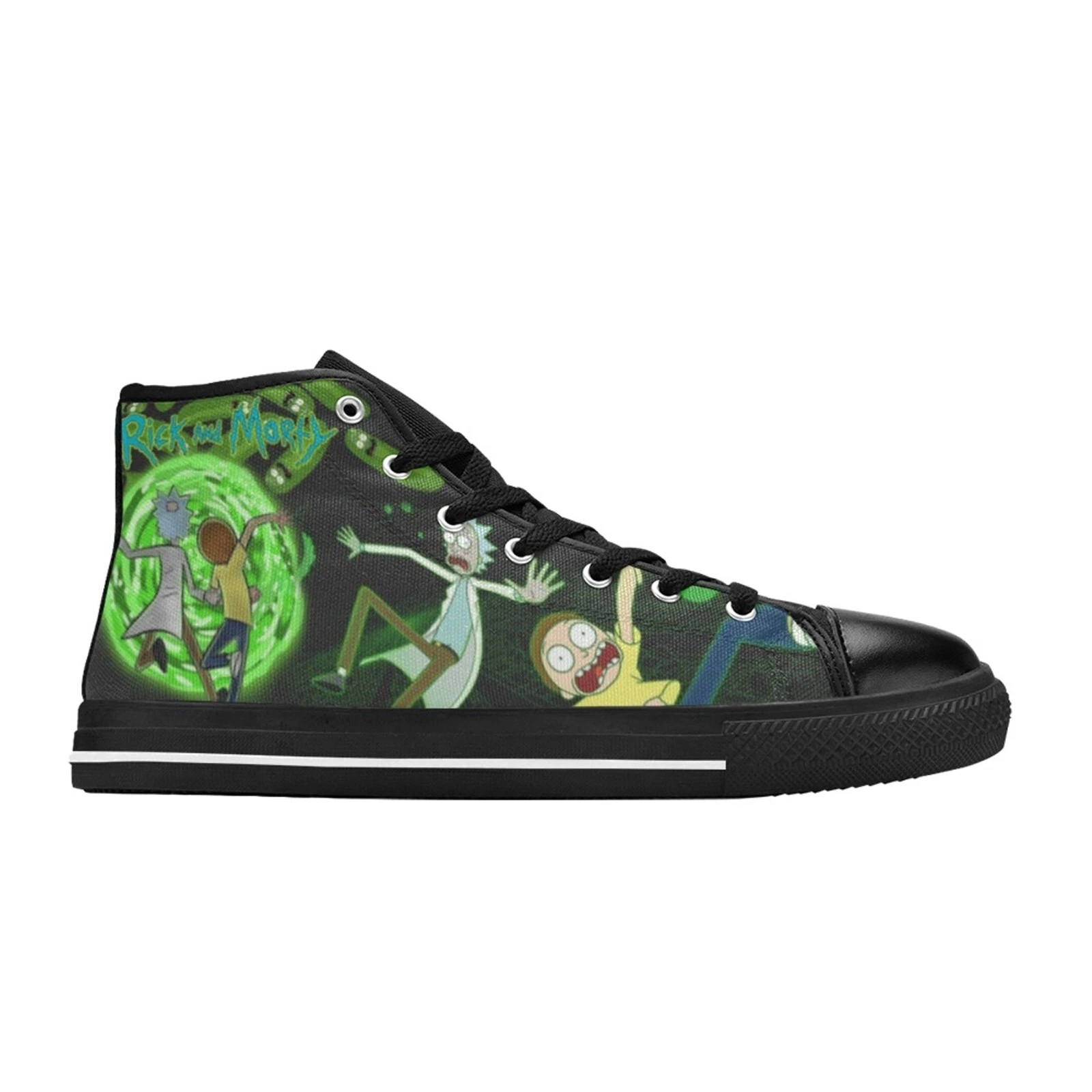 Rick and Rickandmorty 5 High Top Sneaker , Shoes Athletic