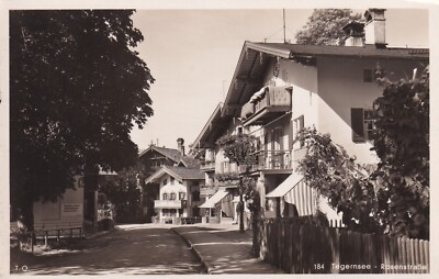 TEGERNSEE - ROSENSTRABE - BAYERN - DEUTSCHLAND - GEBRAUCHT - UNBESPIELT