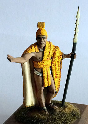 Valiant Miniatures 54mm Hobby Kit# 9981 - Hawaiian King Kamehameha I - 54mm