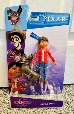 Disney Pixar Coco Miguel & Dante Action Figure Mattel 2020