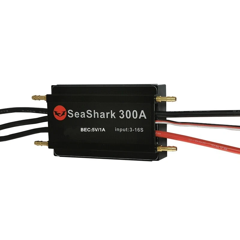 300A Brushless Senseless RC Boat 16S/64V ESC  underwater propulsor  controller - Image 2 of 4