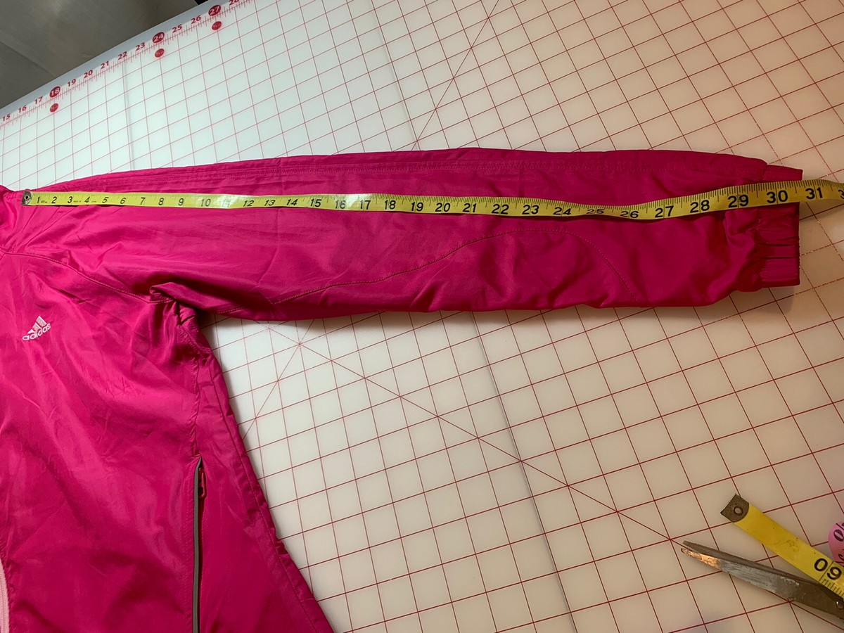 adidas 3line Track Jacket Mesh Pink XL Adidas Women