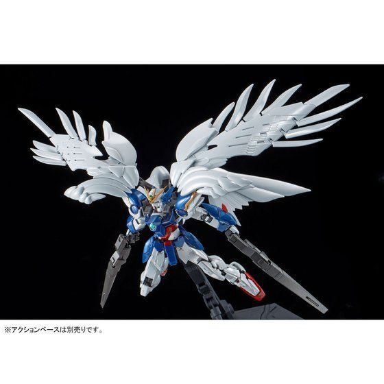 模型製作用品 Rg wing gundam titanum finish drei swerg RG XXXG-00W0 Wing Gundam Zero Custom Titanium Finish + Drei