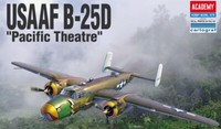 Usaaf B-25D Pacific Theatre Fighter 1:48 Kunststoff Modell Kit Academy