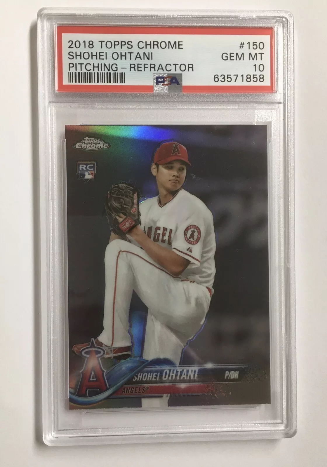 Shohei Ohtani trading card