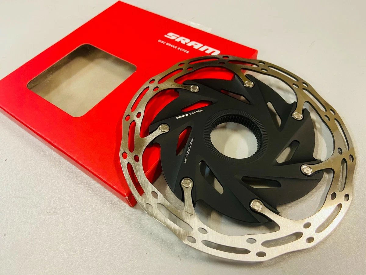 SRAM Centerline XR 2-Piece Centerlock Rounded Rotor -160mm (Silver-black)