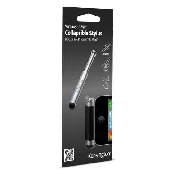 Kensington K39677EU Virtuoso Collapsible Stylus iPad Galaxy Tablets Touchscreen - Image 3 of 4