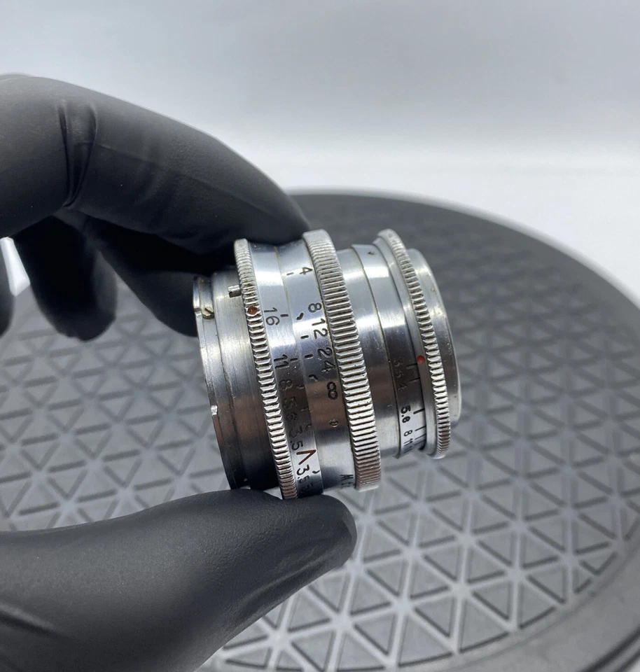 JHAEE ANAST. EXAKHTER 3.5 F=5.4 CM - VERY RARE - FOR KINE EXAKTA - GREAT LENS*** - Image 4 of 4