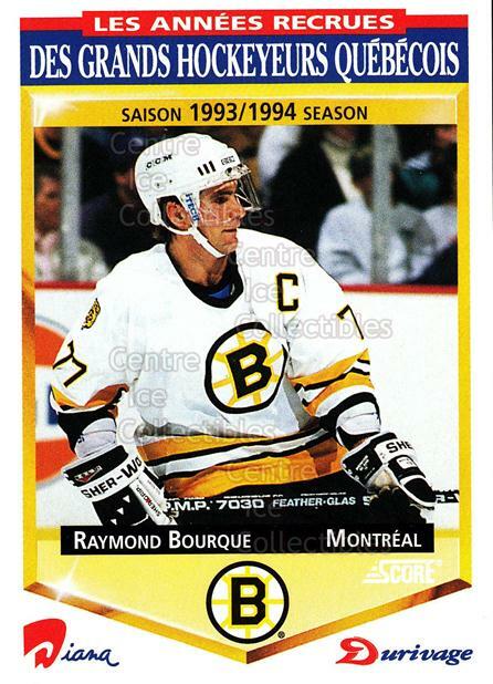 1993-94 Durivage Score #26 Ray Bourque